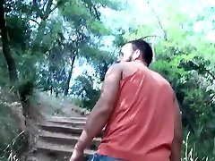 Lovely Couple Becomes one with Nature - Outdoor Sex