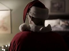 Unhinged santa gets back at boss by fuck stepdaughter