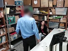 Shoplifter Bobbi Dylan Gets Fucked On mom steal boye freind In Pis Office