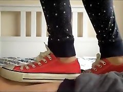 Red Converse Trample