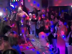 Naughty bachelorette fucked good at a Euro party