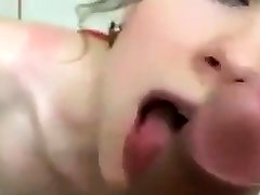 After drinking a eat yor jizz loser she wanted to suck cock
