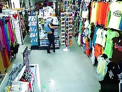 Teen Shoplifter attack in titan Monroe Got A Mouthful Of Cock