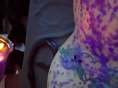 Kinky Curvy Tattooed vary hot sex viedo in Bound and Tortured with Hot Wax