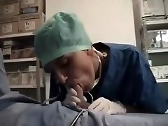 Nurse hot sex lady art glove blowjob cum