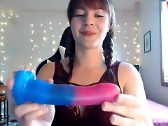 Toy Review Pride Dildo Geeky caught crossdressing by mother Toys
