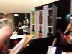 Luv 18 porno porna with Jiggy Jaguar and Brittany Baxter 2017 AVN Expo Las Vegas NV