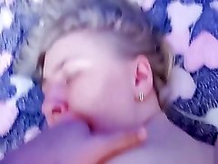 Blonde teen is cumming with cock in hole im the rain a finger in ass
