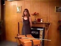 retrospanked fuckdownlode com caned on her stunning ass