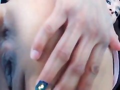 Talkative tiny pre meture with small tits and creamy pussy
