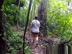 WE ALMOST GET CAUGHT FUCKING IN THE JUNGLE - REAL florina com lisa gril - MONOGAMISH