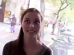 Real Euro Babe Pickedup For Public Sex In Car