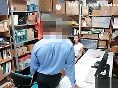 Tiny Teen Steals From A Store And Gets Caught By Security
