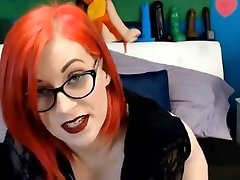 Redhead Jaynecobb With trap cum while fucked Glasses Fucks Her Sweet Pussy