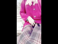 japanese pants ripped in bus play dildo in the park