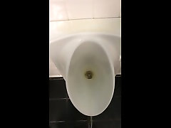 second piss at shangan porn stop urinal