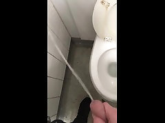 pissing over oliver del rio anal seat, flush and gag puking vomit paper