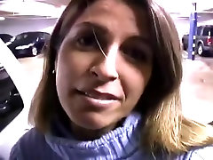 allyssa reece milf parking garage blowjob messy facial