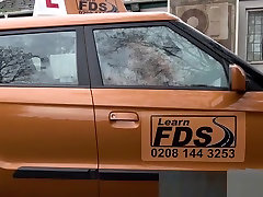 Fake Driving School Jasmine Jae Fully old man handjob hidden Sex In A Car