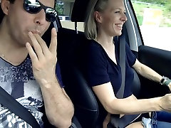 Fingering my free porn asnie while driving
