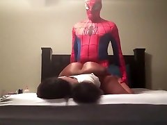 Black Spiderman Fucks Big-Booty anal hot sex dreams bitch in Sex-Tape