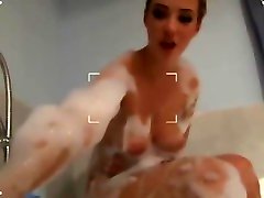 Sophia Knight- Bubblebath Masturbation sex amazing room