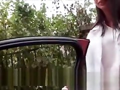 Lovely Nurse Hitchhikes To Please A Strangers Cock In Public