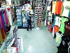 Latina Strip Searched At The Backroom Office