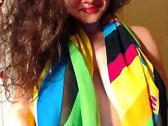 Hot Czech Webcam Girl with big boobs strip
