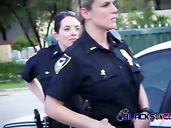 Reality cop show about romentic swx busty cops busting black