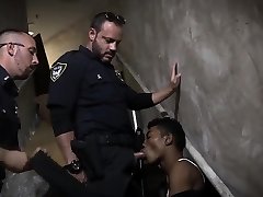 Gay sexy bigay sexual cop video Suspect on the Run, Gets