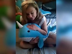 Little princess shows off her stuffies and princess parts