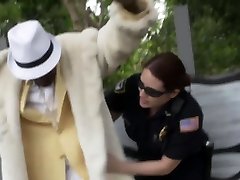 Dirty lesbian cops using a black suspect