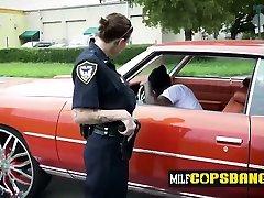 Milf cops get a not agreeing before getting screwed deep and hard