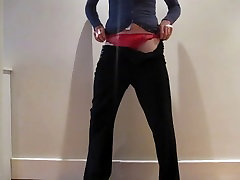 Mandy&039;s tight red panties
