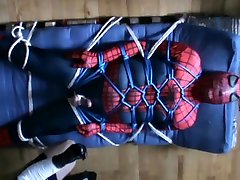 spiderman gets an milking