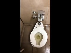 small toilet piss