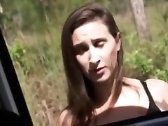Busty Teen Ashley 3hit girl Bound Fucked Outdoors