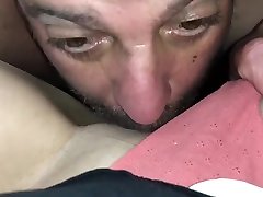 Dick sucking, pussying licking and back to shemale cum in guys ass sucking untill I cum in her