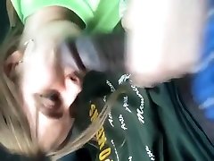 Horny white teen girl adores sucking off 8 eass miss polska sextape