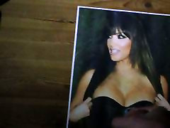 Kim Kardashian Cum Tribute 2 with original orgasm