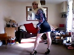 sexy floral bodycon khaw sex video and heels