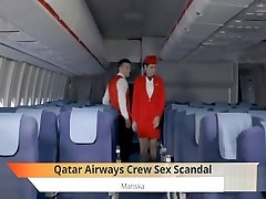Qatar Airways crew sex delhi bhabi anal on board.....beautiful MILF crew