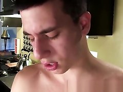 Young cutie sucks lover dick before fucking his tight ass