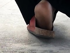 Chubby meaty ebony soles
