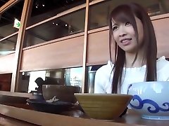 New Japanese model in old on young creampie JAV movie show