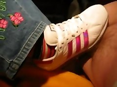 Adidas free porn filipina Shoejob no cum