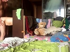 Teddy bear is made to watch a hot ful sax video blowjob strip men fucks