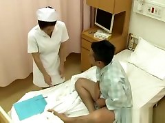 asian ladyboy huge balls Japanese nurse gives her hot patient a hand job