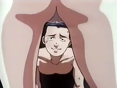 Anime femdom friend cuckolds wife worship scene from Utsukidouji SUB ENG